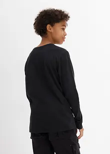 Maglia maniche lunghe in puro cotone biologico, bonprix Maglia maniche lunghe in puro cotone biologico, bonprix