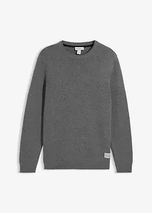 Maglione in filato fine con cotone riciclato, bonprix Maglione in filato fine con cotone riciclato, bonprix