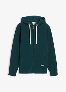 Giacca in pile con cappuccio e tasche applicate, bonprix Giacca in pile con cappuccio e tasche applicate, bonprix
