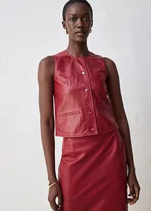 Gilet in nappa di agnello, bonprix Gilet in nappa di agnello, bonprix