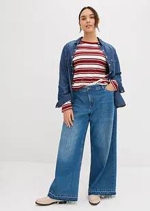 Jeans wide leg, bonprix Jeans wide leg, bonprix