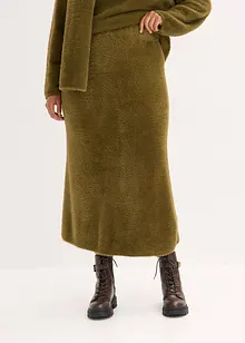 Gonna di maglia in filato morbido effetto piuma, bonprix Gonna di maglia in filato morbido effetto piuma, bonprix