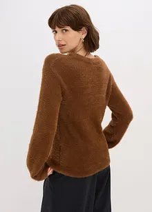 Maglione effetto peluche, bonprix Maglione effetto peluche, bonprix