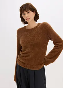 Maglione effetto peluche, bonprix Maglione effetto peluche, bonprix
