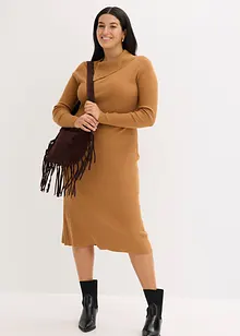 Abito in maglia in misto viscosa fluente, bonprix Abito in maglia in misto viscosa fluente, bonprix