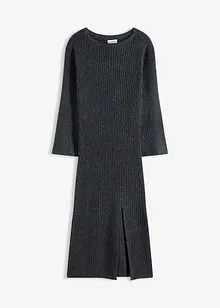Abito in maglia con spacco, bonprix Abito in maglia con spacco, bonprix