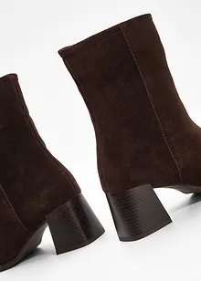 Stivaletti in pelle, bonprix Stivaletti in pelle, bonprix