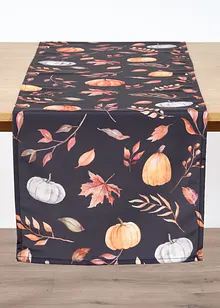 Runner da tavola idrorepellente con motivo a zucche, bonprix Runner da tavola idrorepellente con motivo a zucche, bonprix
