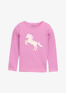 Maglia a maniche lunghe Tom Tailor in puro cotone, Tom Tailor Maglia a maniche lunghe Tom Tailor in puro cotone, Tom Tailor