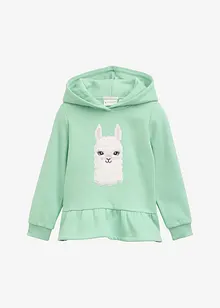 Felpa Tom Tailor con cappuccio e volant, Tom Tailor Felpa Tom Tailor con cappuccio e volant, Tom Tailor