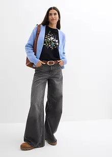 Cardigan a coste, bonprix Cardigan a coste, bonprix