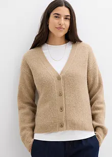 Cardigan a coste, bonprix Cardigan a coste, bonprix