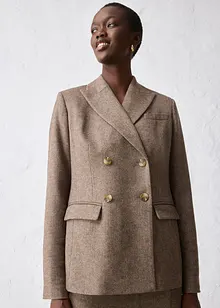 Blazer in morbido misto lana, bonprix Blazer in morbido misto lana, bonprix