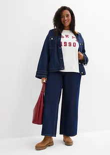 Maglia a maniche lunghe in puro cotone, bonprix Maglia a maniche lunghe in puro cotone, bonprix