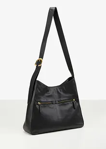 Borsa a tracolla in pelle, bonprix Borsa a tracolla in pelle, bonprix