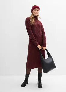 Abito in maglia a trecce, bonprix Abito in maglia a trecce, bonprix