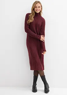 Abito in maglia a trecce, bonprix Abito in maglia a trecce, bonprix