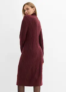 Abito in maglia a trecce, bonprix Abito in maglia a trecce, bonprix