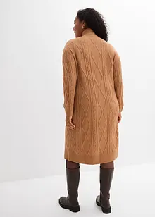 Abito in maglia a trecce, bonprix Abito in maglia a trecce, bonprix