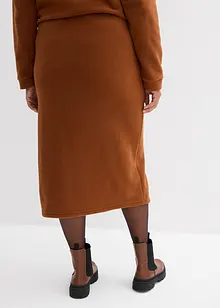 Gonna midi in felpa Polarfleece, bonprix Gonna midi in felpa Polarfleece, bonprix