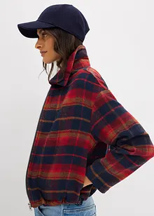 Giubbino in simil lana, bonprix Giubbino in simil lana, bonprix