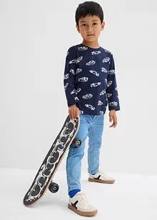Maglia a maniche lunghe con cotone biologico (pacco da 2), bonprix Maglia a maniche lunghe con cotone biologico (pacco da 2), bonprix