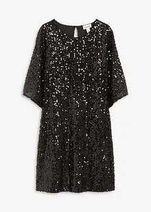 Abito oversize in paillettes, bonprix Abito oversize in paillettes, bonprix