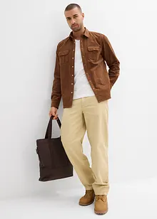 Camicia di velluto a coste elasticizzato con cotone, bonprix Camicia di velluto a coste elasticizzato con cotone, bonprix