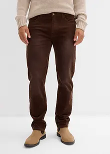 Pantaloni di velluto a coste elasticizzato effetto lavato regular fit, straight, bonprix Pantaloni di velluto a coste elasticizzato effetto lavato regular fit, straight, bonprix