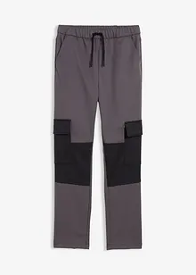 Pantaloni cargo in softshell, regolabili in vita, bonprix Pantaloni cargo in softshell, regolabili in vita, bonprix