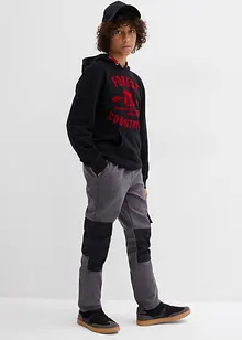 Pantaloni cargo in softshell, regolabili in vita, bonprix Pantaloni cargo in softshell, regolabili in vita, bonprix