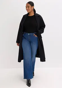 Maglia a costine in misto viscosa, bonprix Maglia a costine in misto viscosa, bonprix