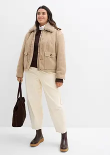 Giacca invernale in simil lana, bonprix Giacca invernale in simil lana, bonprix