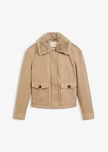 Giacca invernale in simil lana, bonprix Giacca invernale in simil lana, bonprix