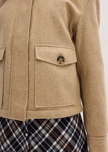 Giacca invernale in simil lana, bonprix Giacca invernale in simil lana, bonprix