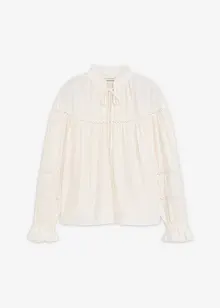 Blusa in fine misto viscosa, bonprix Blusa in fine misto viscosa, bonprix