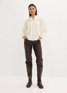 Blusa in fine misto viscosa, bonprix Blusa in fine misto viscosa, bonprix