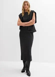 Gonna in maglia di puro cotone, bonprix Gonna in maglia di puro cotone, bonprix