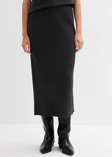 Gonna in maglia di puro cotone, bonprix Gonna in maglia di puro cotone, bonprix