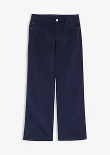 Pantaloni in morbido velluto a coste di cotone biologico elasticizzato riciclabile, bonprix Pantaloni in morbido velluto a coste di cotone biologico elasticizzato riciclabile, bonprix