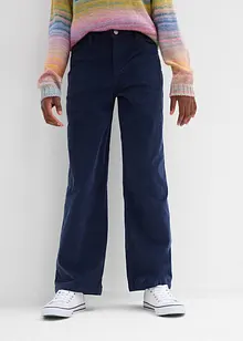 Pantaloni in morbido velluto a coste di cotone biologico elasticizzato riciclabile, bonprix Pantaloni in morbido velluto a coste di cotone biologico elasticizzato riciclabile, bonprix