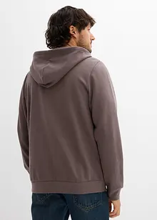 Felpa con zip e cappuccio, bonprix Felpa con zip e cappuccio, bonprix
