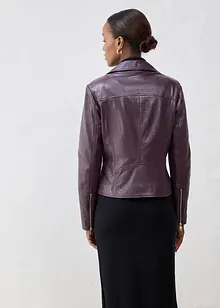 Giacca biker in nappa, bonprix Giacca biker in nappa, bonprix
