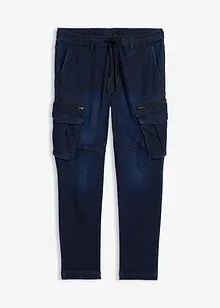 Jeans in tessuto felpato con tasche cargo regular fit, straight, bonprix Jeans in tessuto felpato con tasche cargo regular fit, straight, bonprix