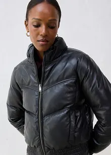 Giacca trapuntata in nappa d'agnello, bonprix Giacca trapuntata in nappa d'agnello, bonprix