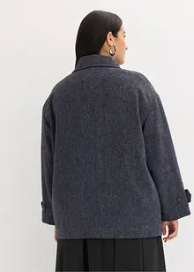 Caban lungo in simil lana, bonprix Caban lungo in simil lana, bonprix