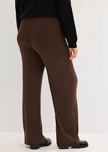 Pantaloni in maglia di soffice misto viscosa, bonprix Pantaloni in maglia di soffice misto viscosa, bonprix