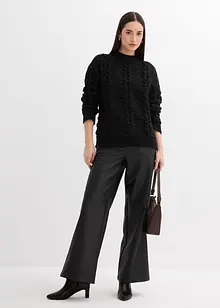 Maglione in  filato grosso a trecce, bonprix Maglione in  filato grosso a trecce, bonprix