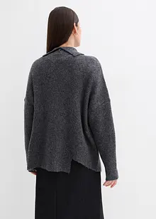 Maglione in misto lana con fondo asimmetrico, bonprix Maglione in misto lana con fondo asimmetrico, bonprix