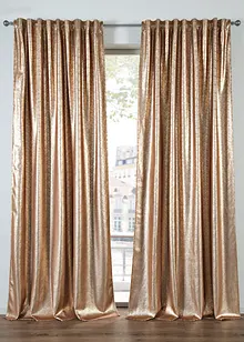 Tenda in velluto lucido, disponibile anche extra lunga (pacco da 1), bonprix Tenda in velluto lucido, disponibile anche extra lunga (pacco da 1), bonprix